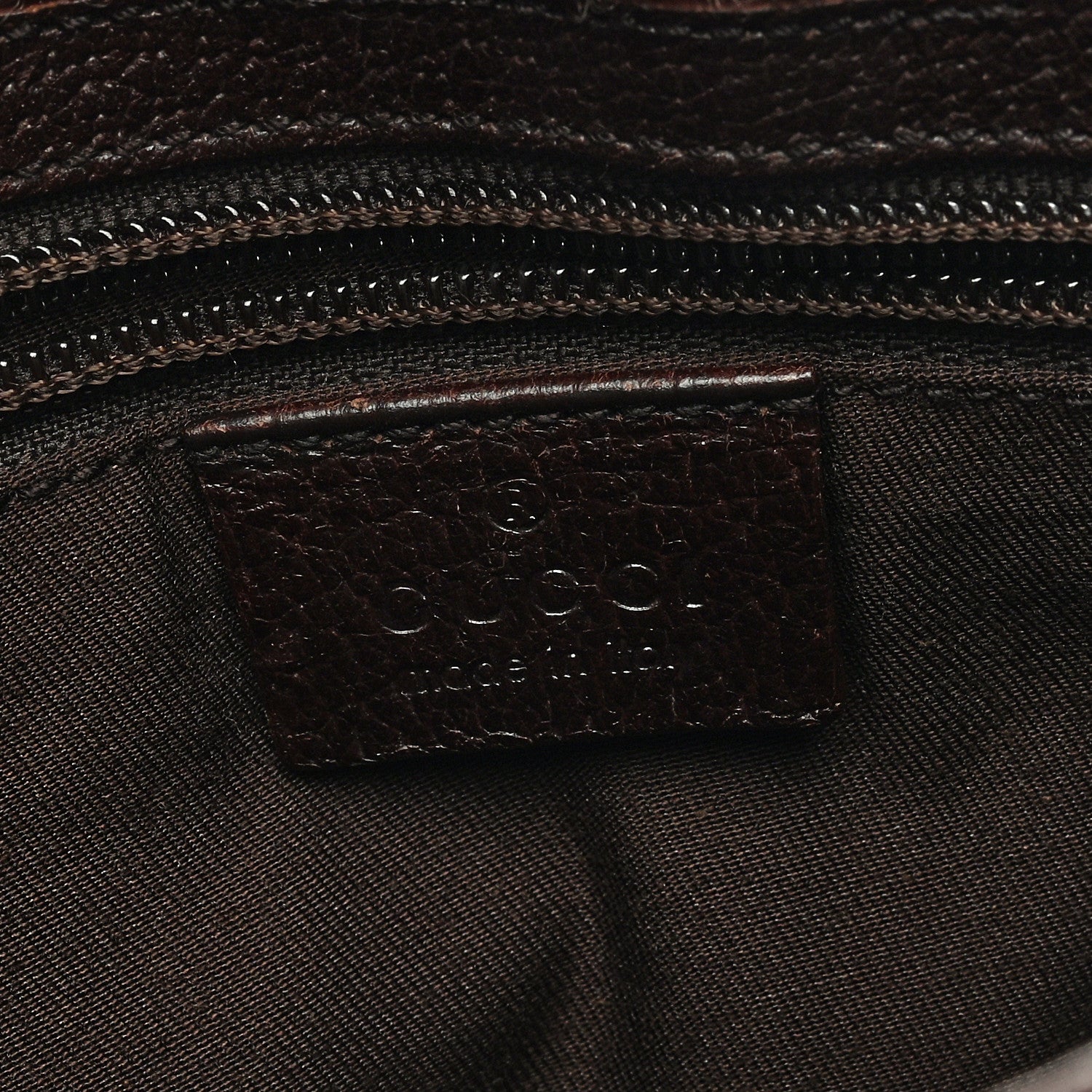 Gucci GG Monogram Web Messenger Crossbody Bag Dark Brown 6 of 8