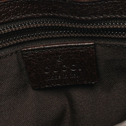 Gucci GG Monogram Web Messenger Crossbody Bag Dark Brown 6 of 8