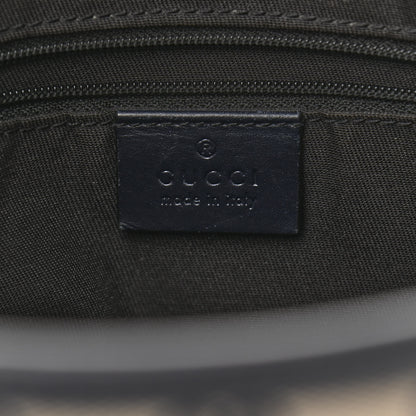Gucci GG Supreme Monogram Web Flat Messenger Bag Navy 6 of 12