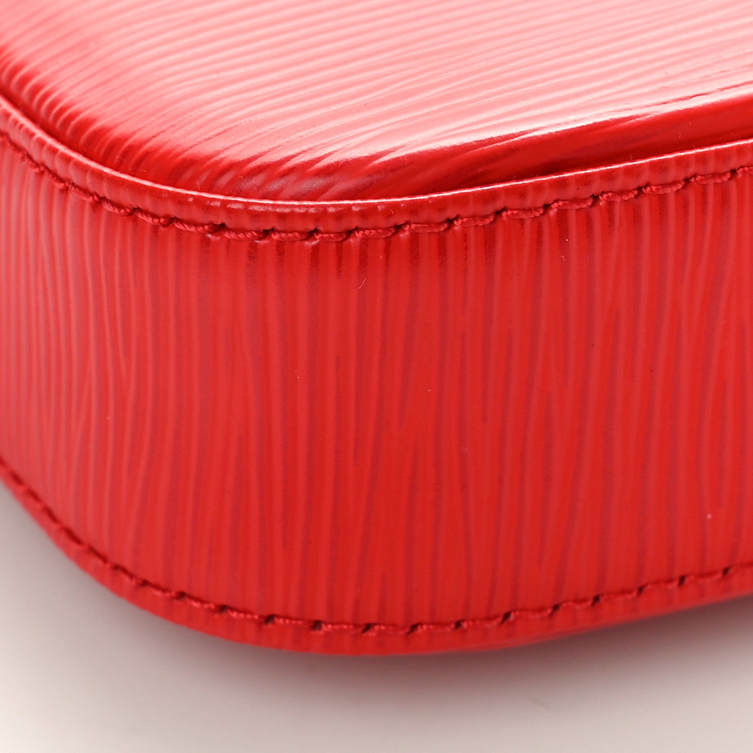 Louis Vuitton Epi Pochette Accessories NM Coquelicot 9 of 10