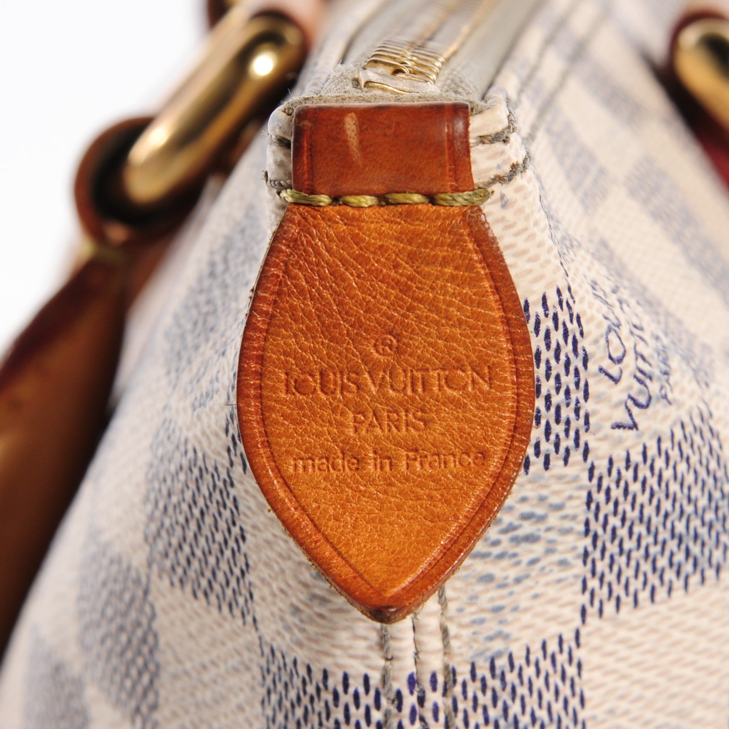 Louis Vuitton Damier Azur Saleya MM 5 of 7