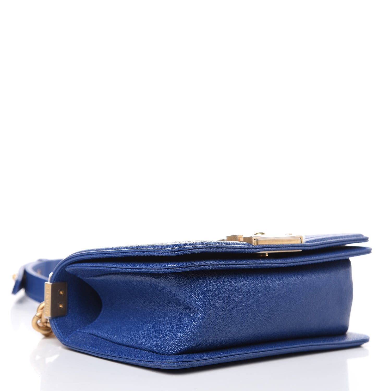 Chanel Caviar Quilted Small Boy Flap Dark Blue 4 of 9