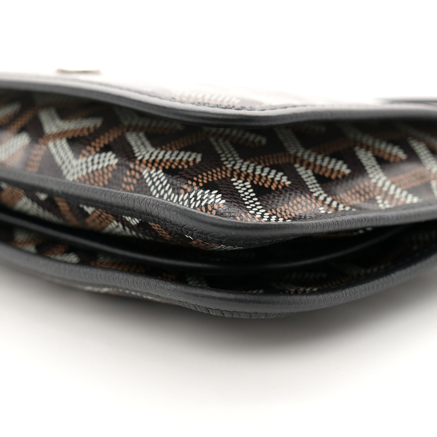 Goyardine Plumet Wallet Clutch Black