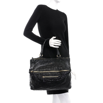 Givenchy Tumbled Sheepskin Large Pandora Black 2 of 7
