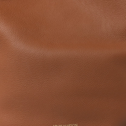 Louis Vuitton Grained Calfskin Low Key Hobo MM Cognac 8 of 13