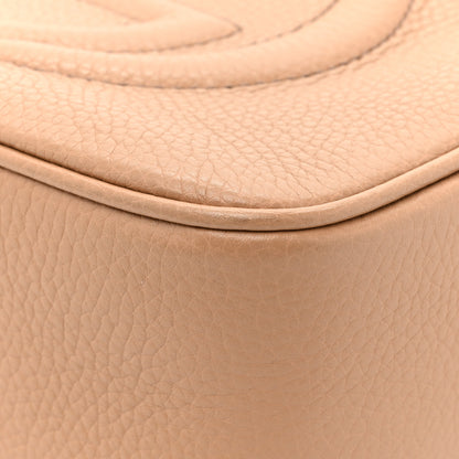 Gucci Pebbled Calfskin Small Soho Disco Bag Camelia 10 of 10
