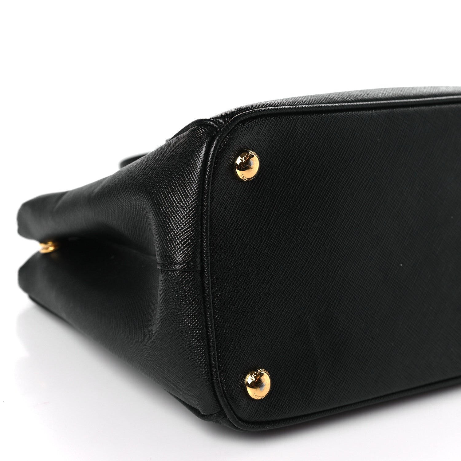 Prada Saffiano Small Galleria Double Zip Tote Black 8 of 9