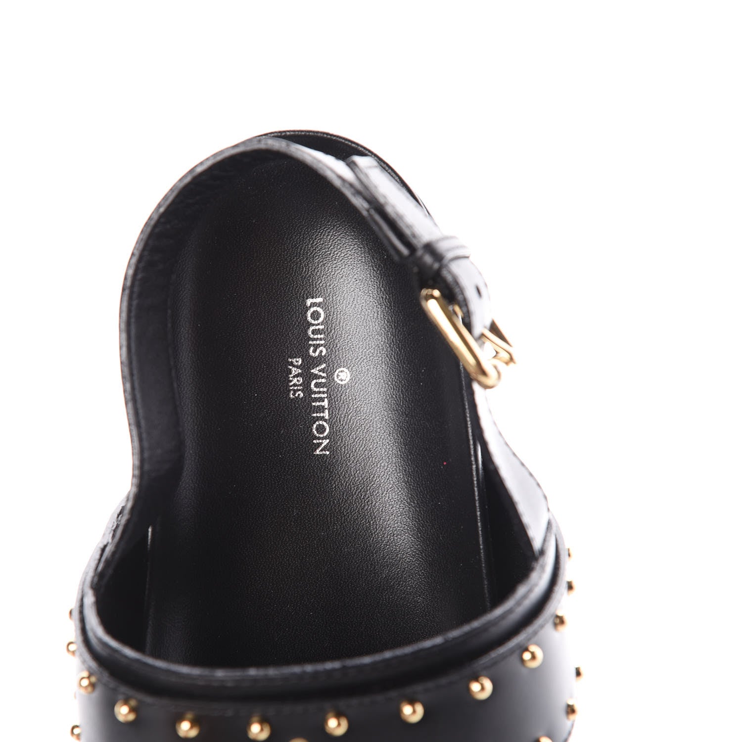 Louis Vuitton Calfskin Monogram Laureate Platform Sandals 40 Black 7 of 8