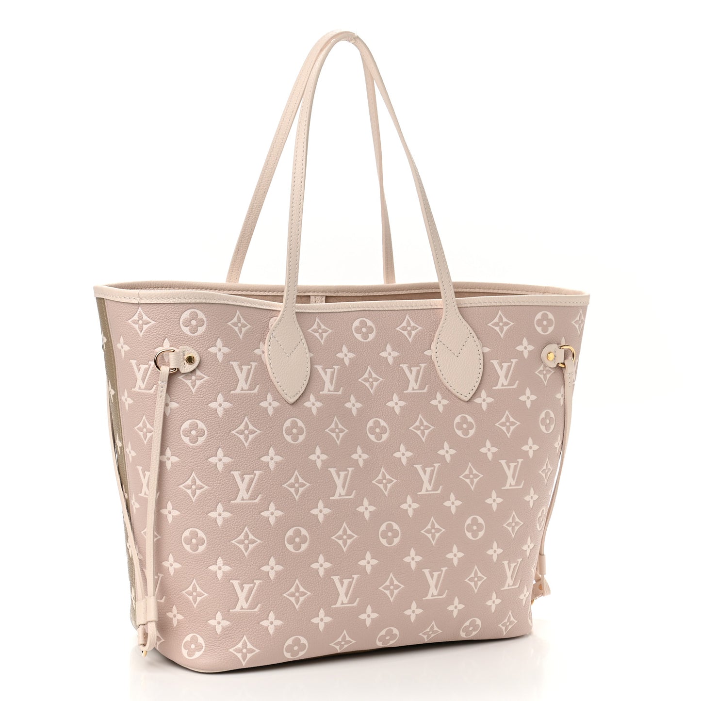 Empreinte Monogram Spring In The City Neverfull MM Kaki Beige Cream