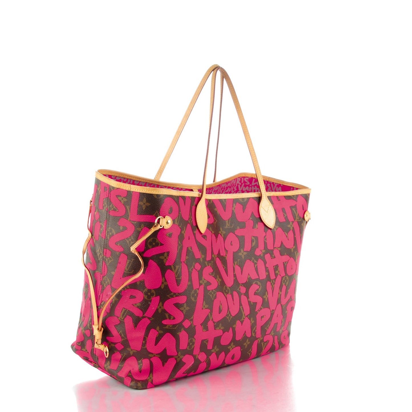 Monogram Graffiti Neverfull GM Fuchsia