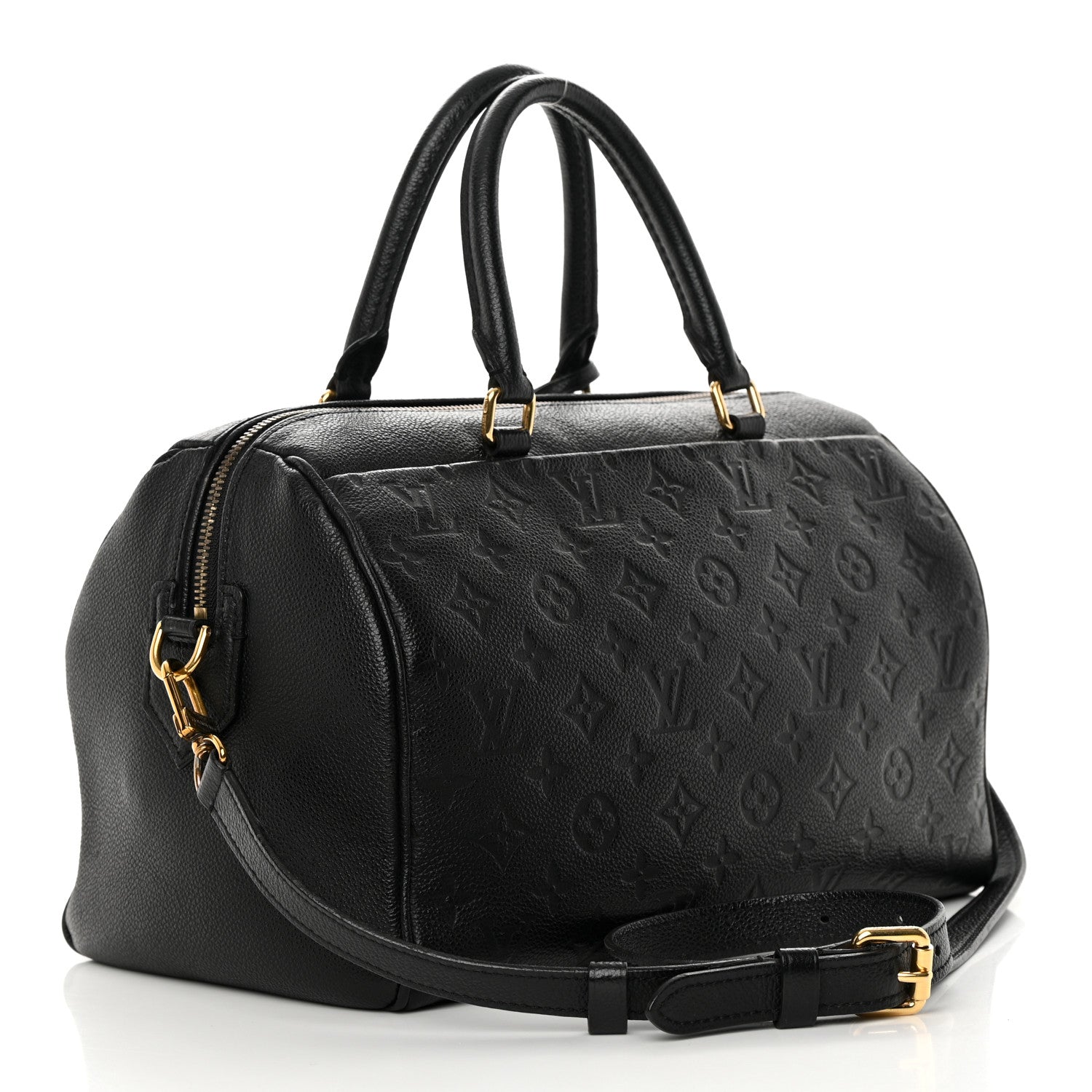 Louis Vuitton Empreinte Speedy Bandouliere 30 NM Black 3 of 13