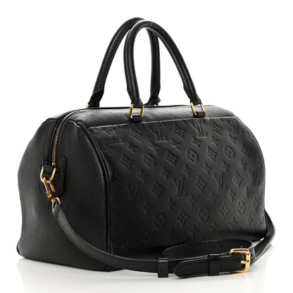 Louis Vuitton Empreinte Speedy Bandouliere 30 NM Black 3 of 13