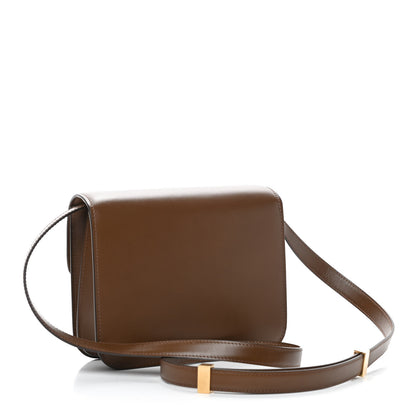 Celine Box Calfskin Teen Classic Box Flap Bag Camel 3 of 9