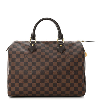 Louis Vuitton Damier Ebene Speedy 30 1 of 21