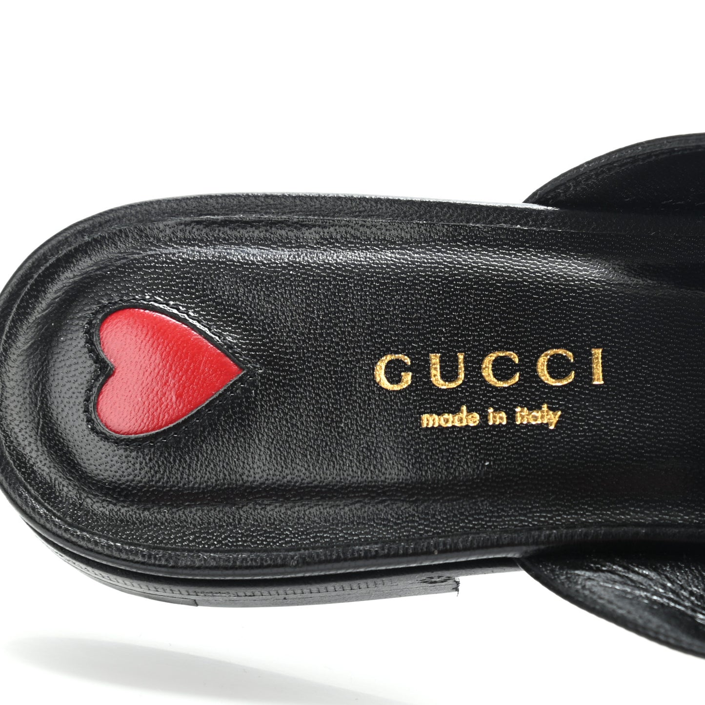 Malaga Kid Horsebit Slide Sandals 36.5 Black
