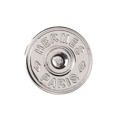 Hermes Palladium Lacquered Mini Pop H Earrings Jaune Sature 4 of 6