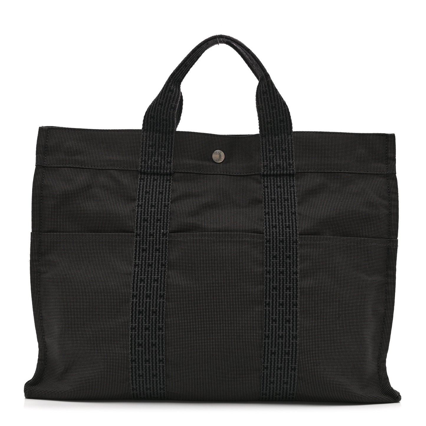 Canvas Herline MM Tote Grey