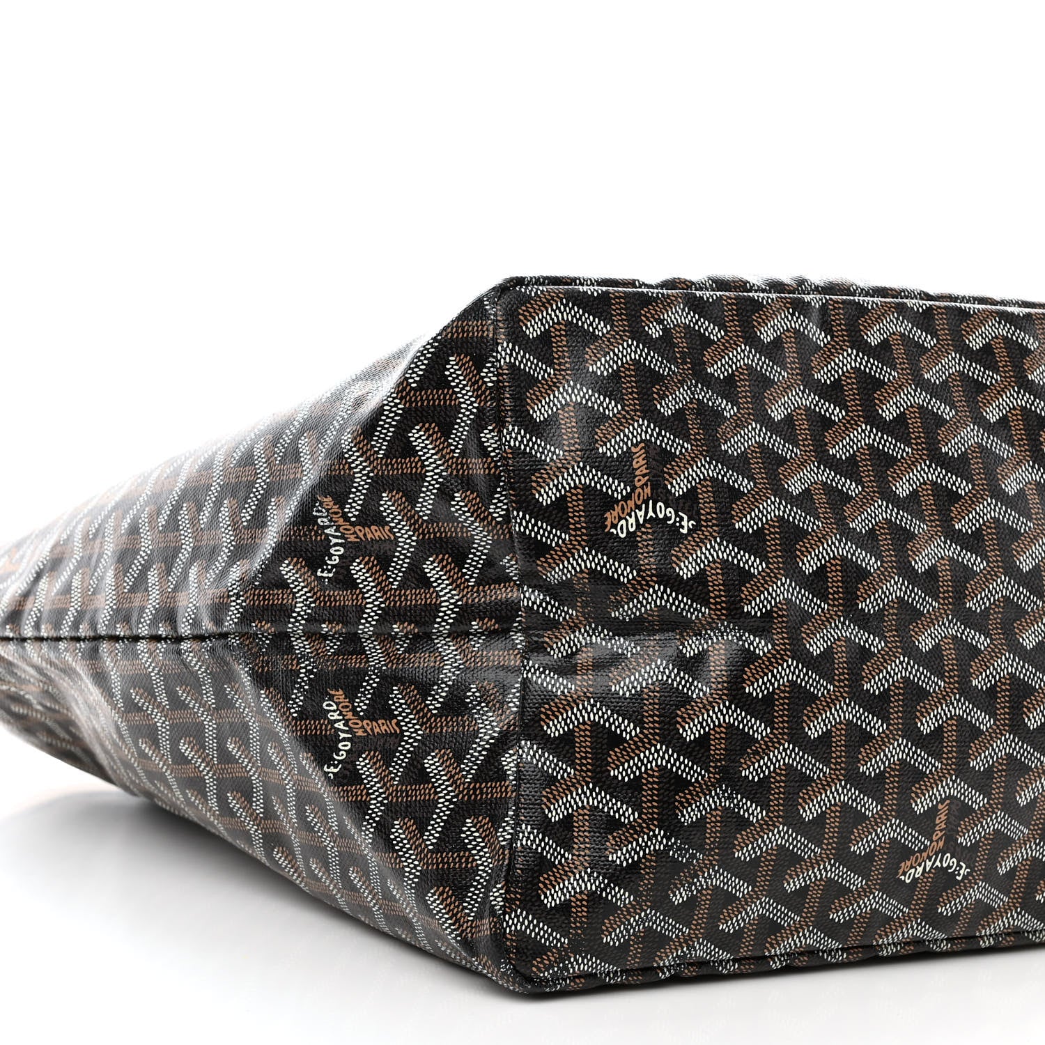 Goyard Goyardine Saint Louis GM Black Gold 11 of 13