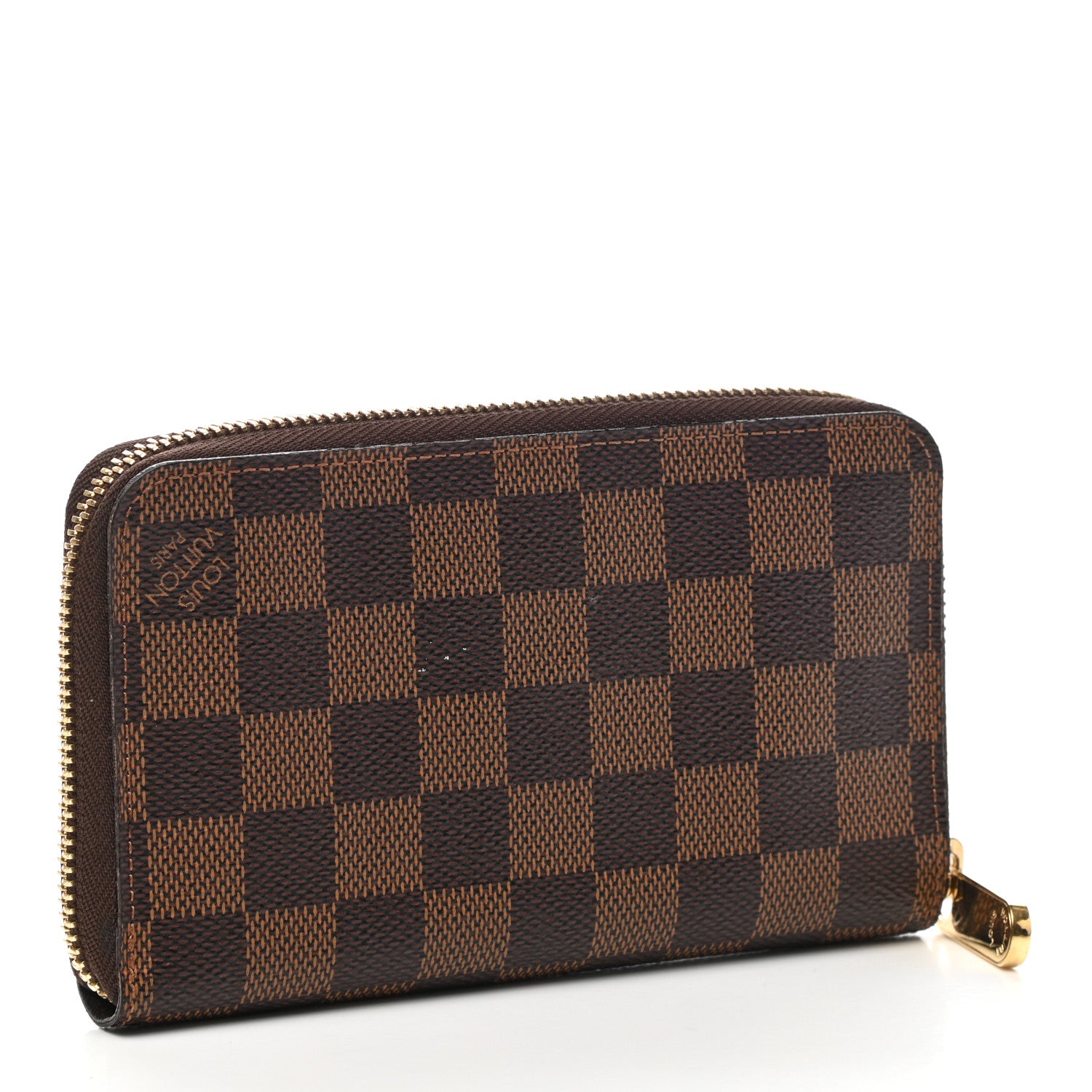 Louis Vuitton Damier Ebene Zippy Compact Wallet 3 of 9