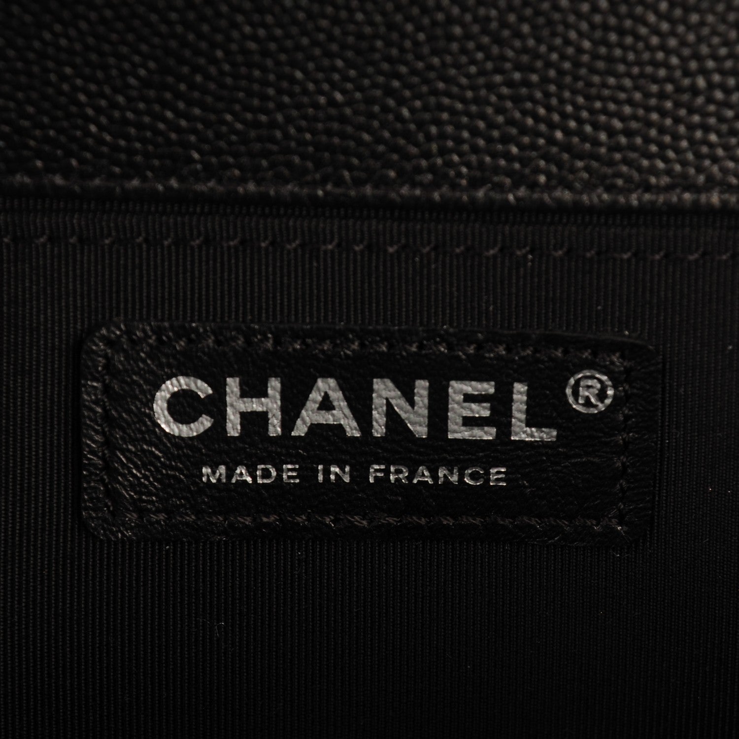 Chanel Caviar Quilted Medium Boy Flap So Black 6 of 7