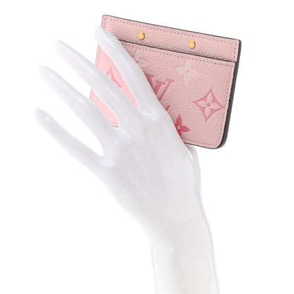 Louis Vuitton Empreinte Monogram Giant By The Pool Card Holder Bouton De Rose 2 of 10