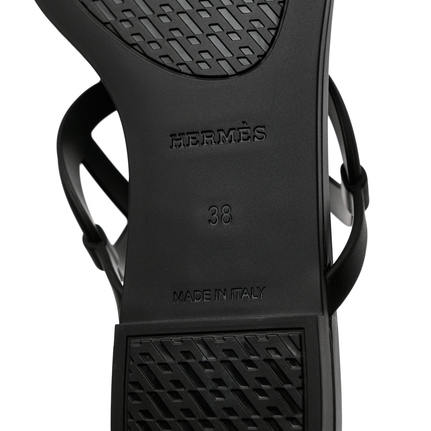 Rubber Womens Egerie Sandals 38 Black