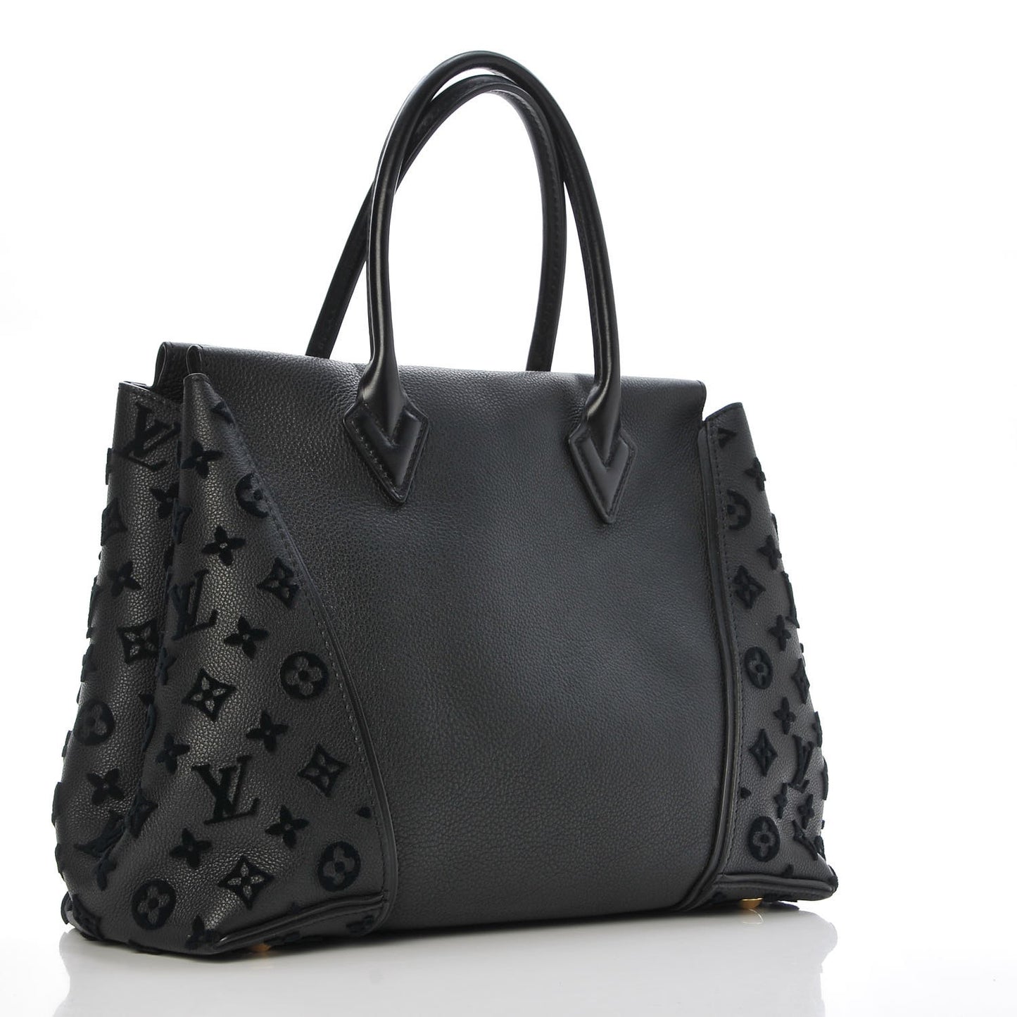 Veau Cachemire Tote W PM Black