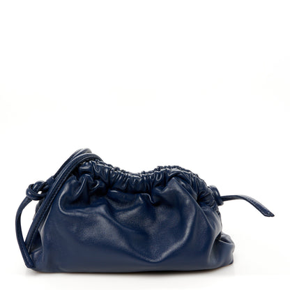 Mansur Gavriel Lambskin Mini Cloud Clutch Blue 1 of 10