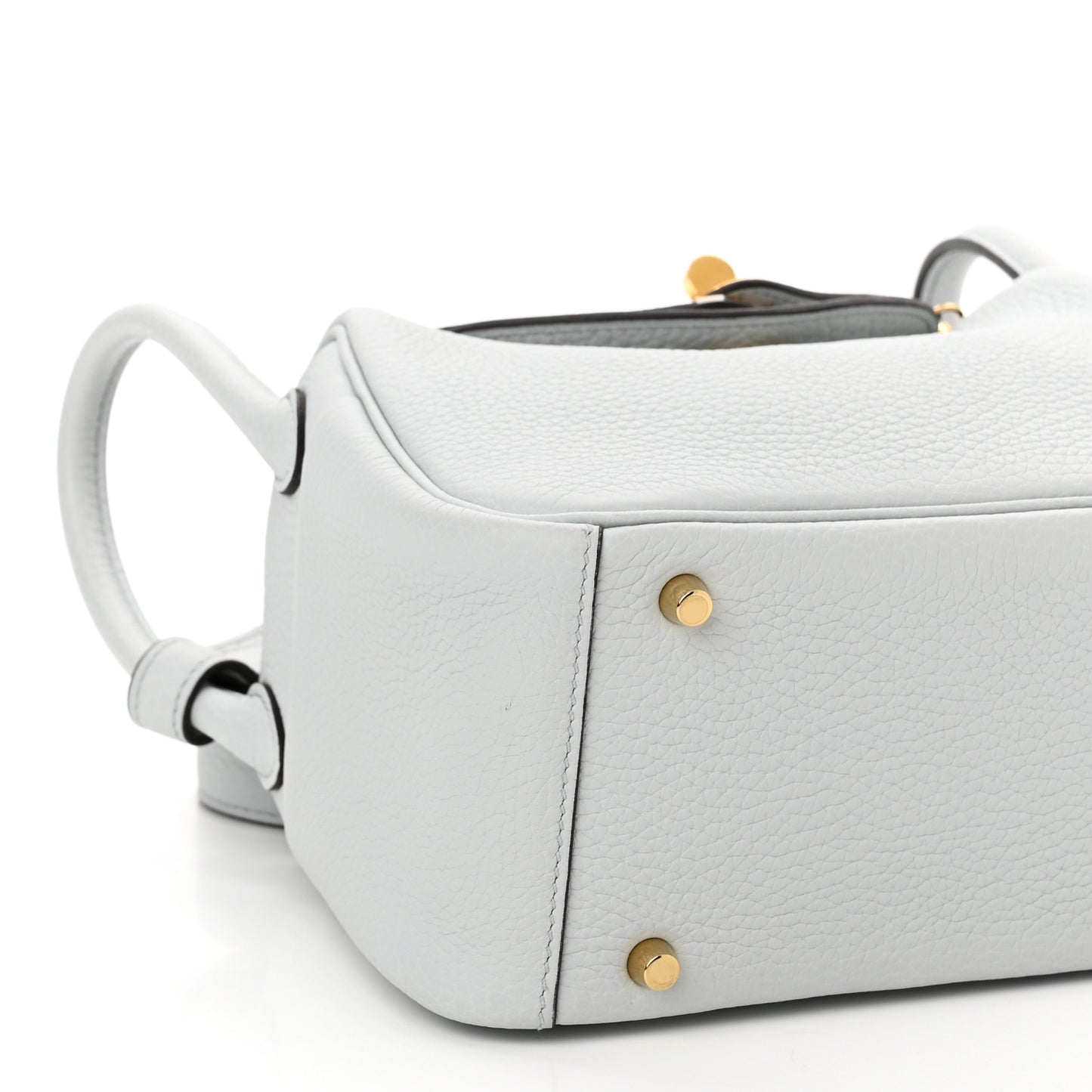 Taurillon Clemence Mini Lindy 20 Bleu Pale