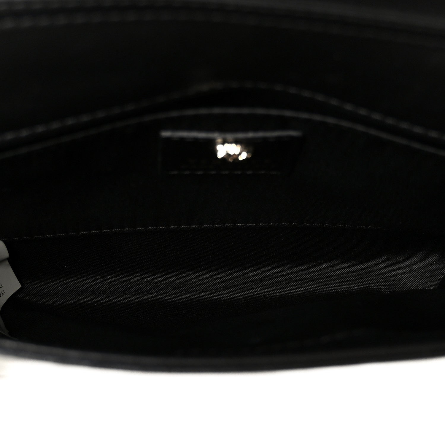 Versace Patent Palazzo Medusa Chain Evening Bag Black 5 of 10