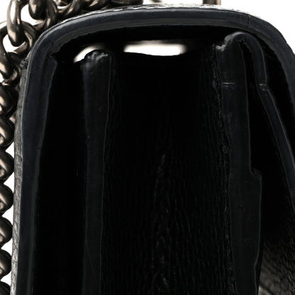 Gucci Pebbled Calfskin Small Dionysus Shoulder Bag Black 13 of 13