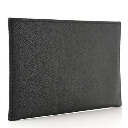 Louis Vuitton Calfskin Felicie Chain Wallet Card Holder Insert Black 3 of 6