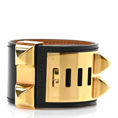 Hermes Box Collier de Chien CDC Bracelet S Black 3 of 5