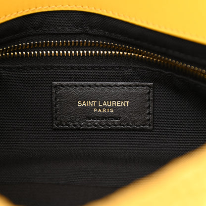 Saint Laurent Raffia Monogram Medium Jamie Yellow 6 of 10
