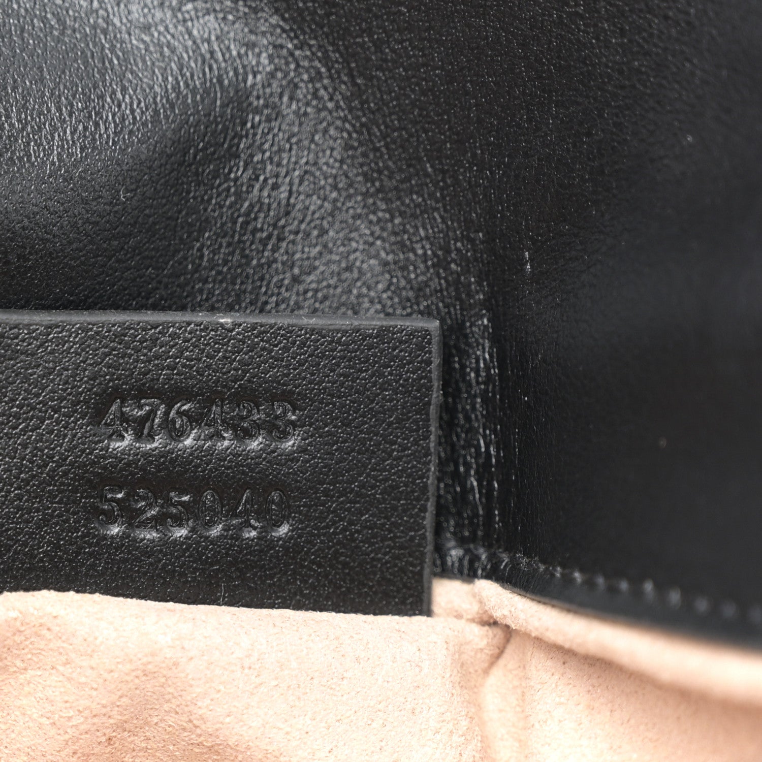 Gucci Calfskin Matelasse Super Mini GG Marmont Shoulder Bag Black 17 of 37