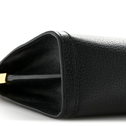 Gucci Calfskin GG Web Small Ophidia Chain Shoulder Bag Black 9 of 12