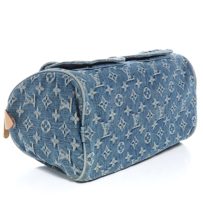 Louis Vuitton Monogram Denim Neo Speedy Blue 4 of 8