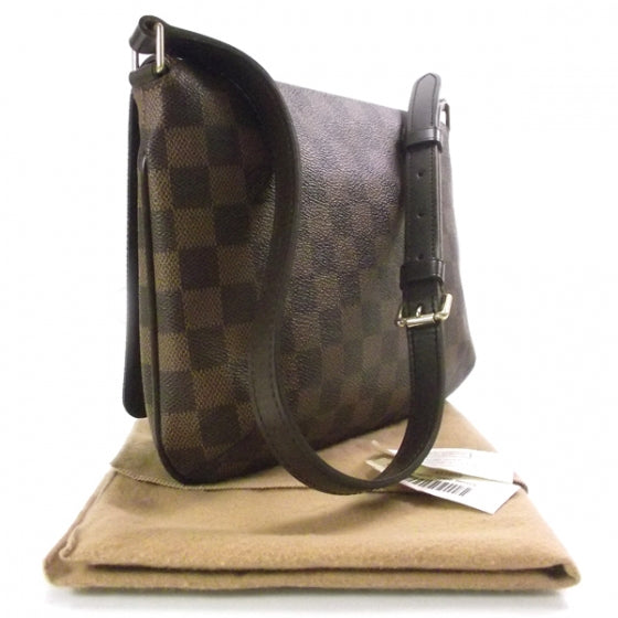 Louis Vuitton Damier Ebene Musette Tango 3 of 9