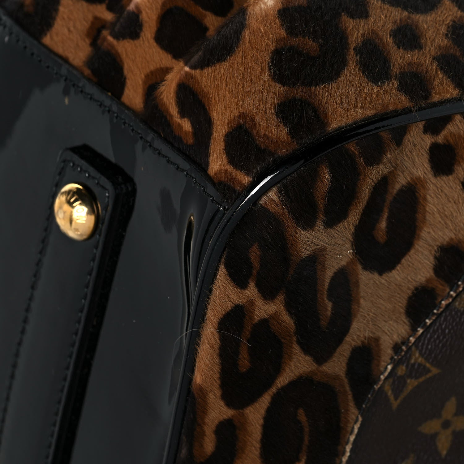 Louis Vuitton Monogram Leopard Stephen Bag 11 of 13