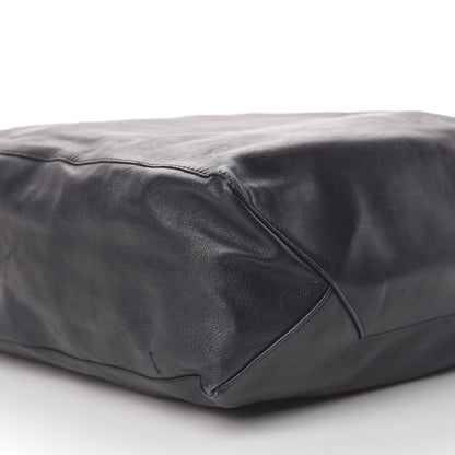 Celine Smooth Lambskin Vertical Cabas Black 10 of 13