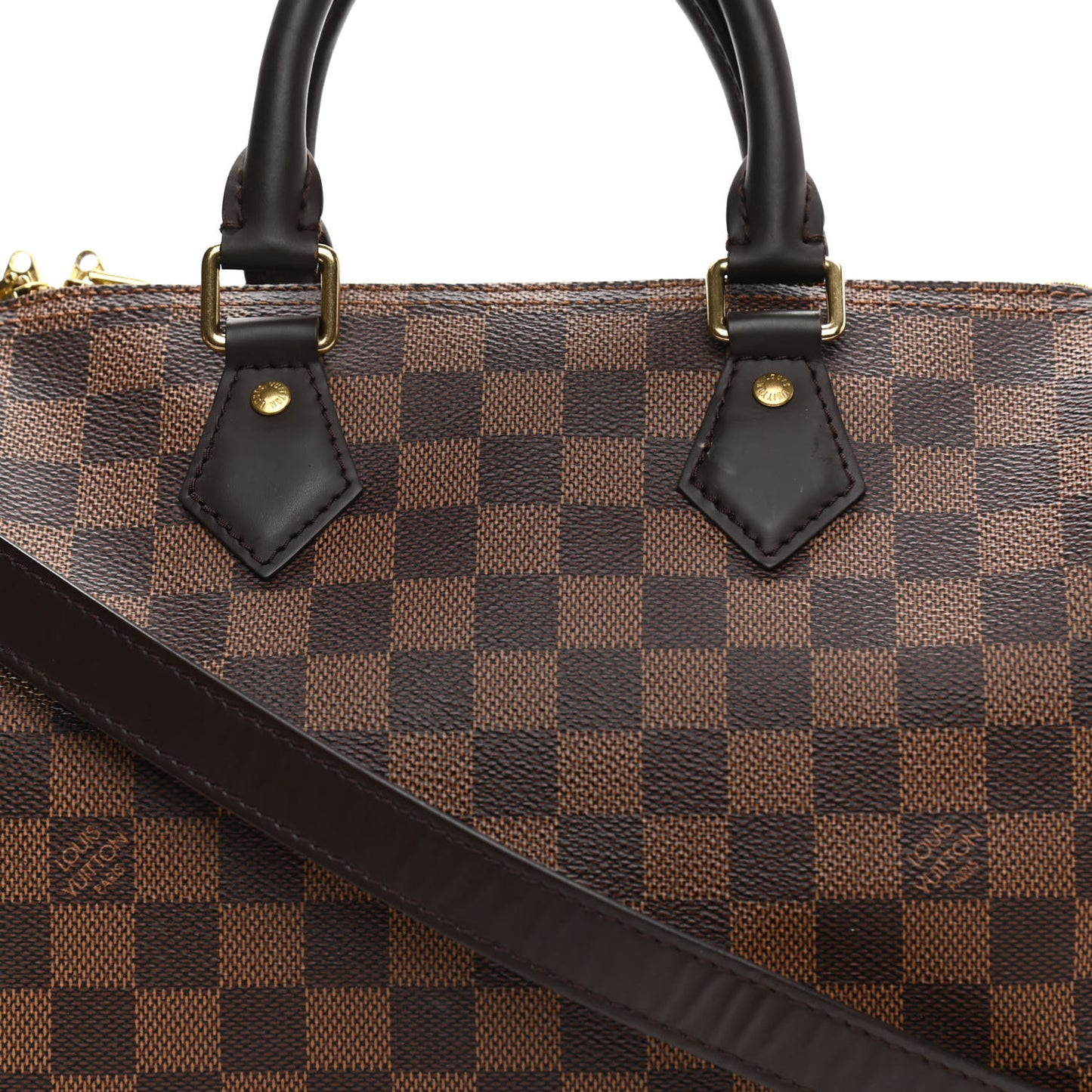 Damier Ebene Speedy Bandouliere 25