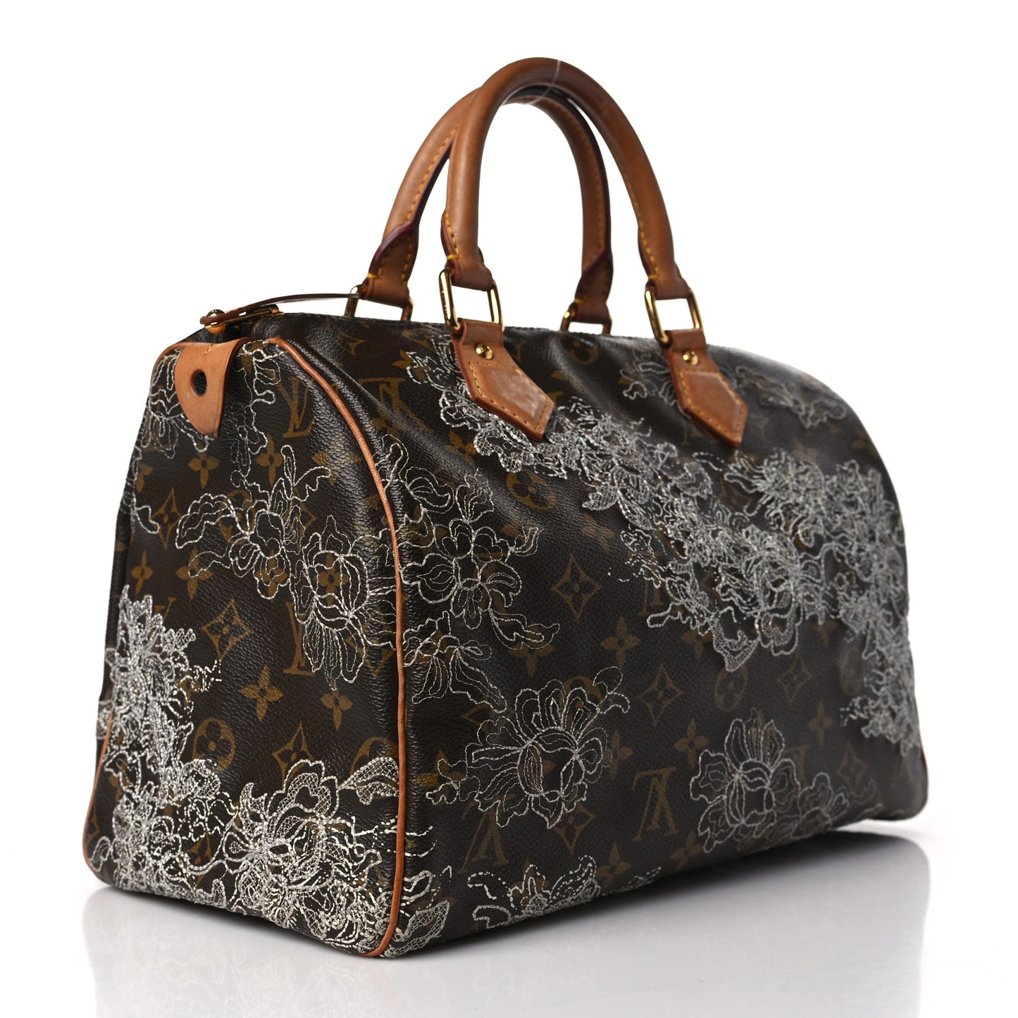 Monogram Dentelle Speedy 30 Silver