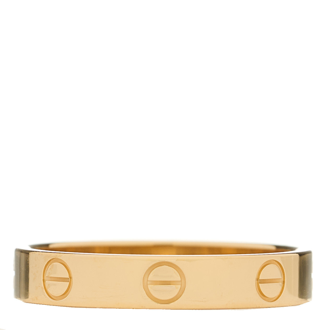 Cartier 18K Yellow Gold 3.5mm LOVE Wedding Band Ring 57 8 1 of 5