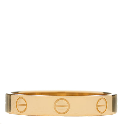 Cartier 18K Yellow Gold 3.5mm LOVE Wedding Band Ring 57 8 1 of 5