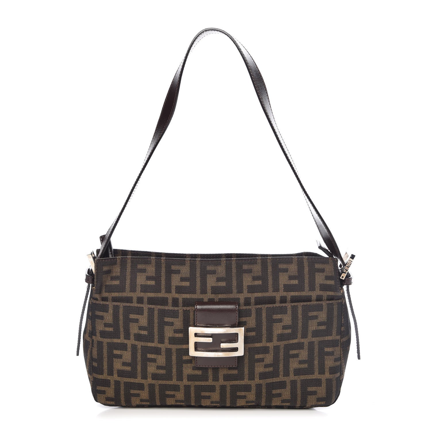 Fendi Zucca Shoulder Bag Tobacco 1 of 7