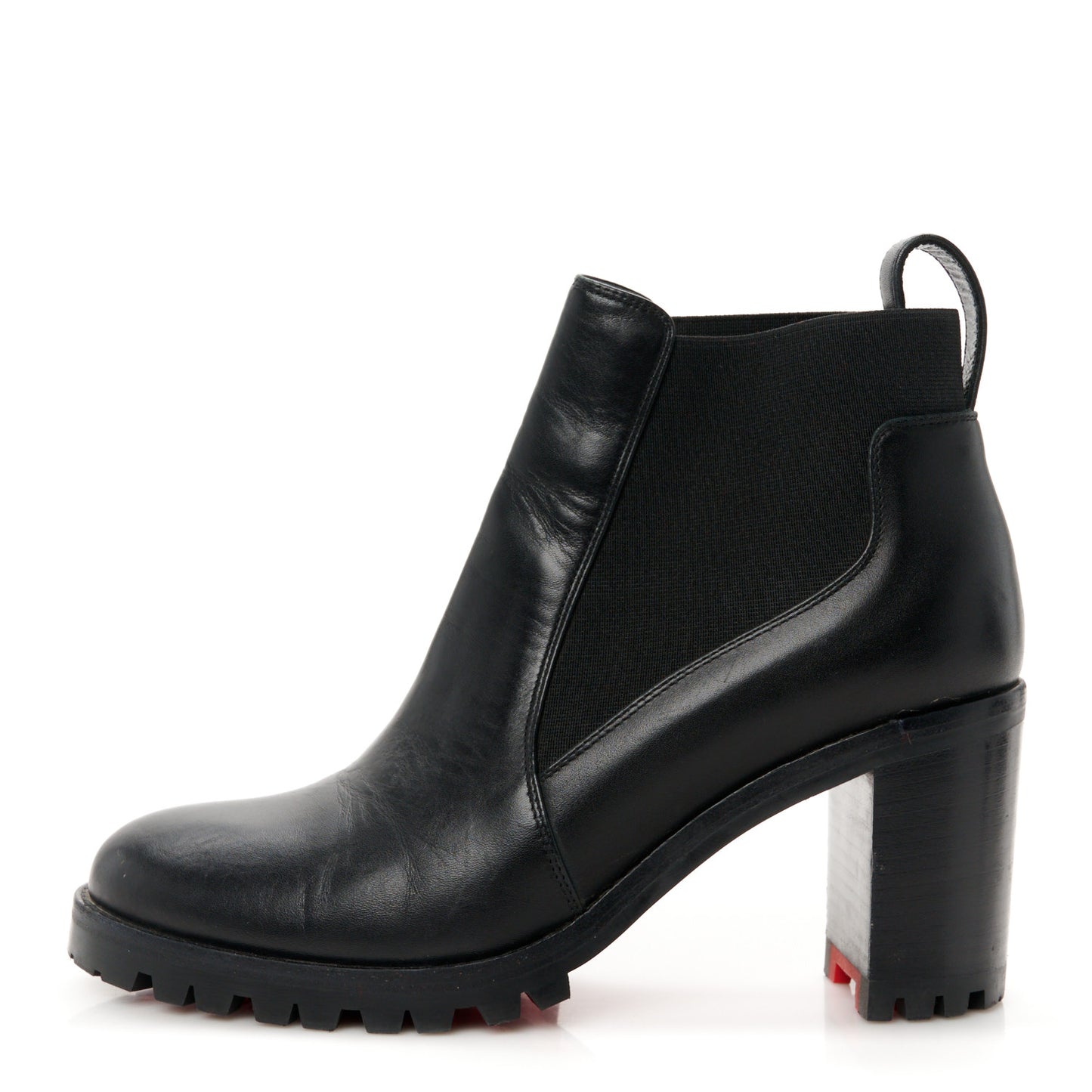 Calfskin Marchacroche 70 Chelsea Boots 36 Black