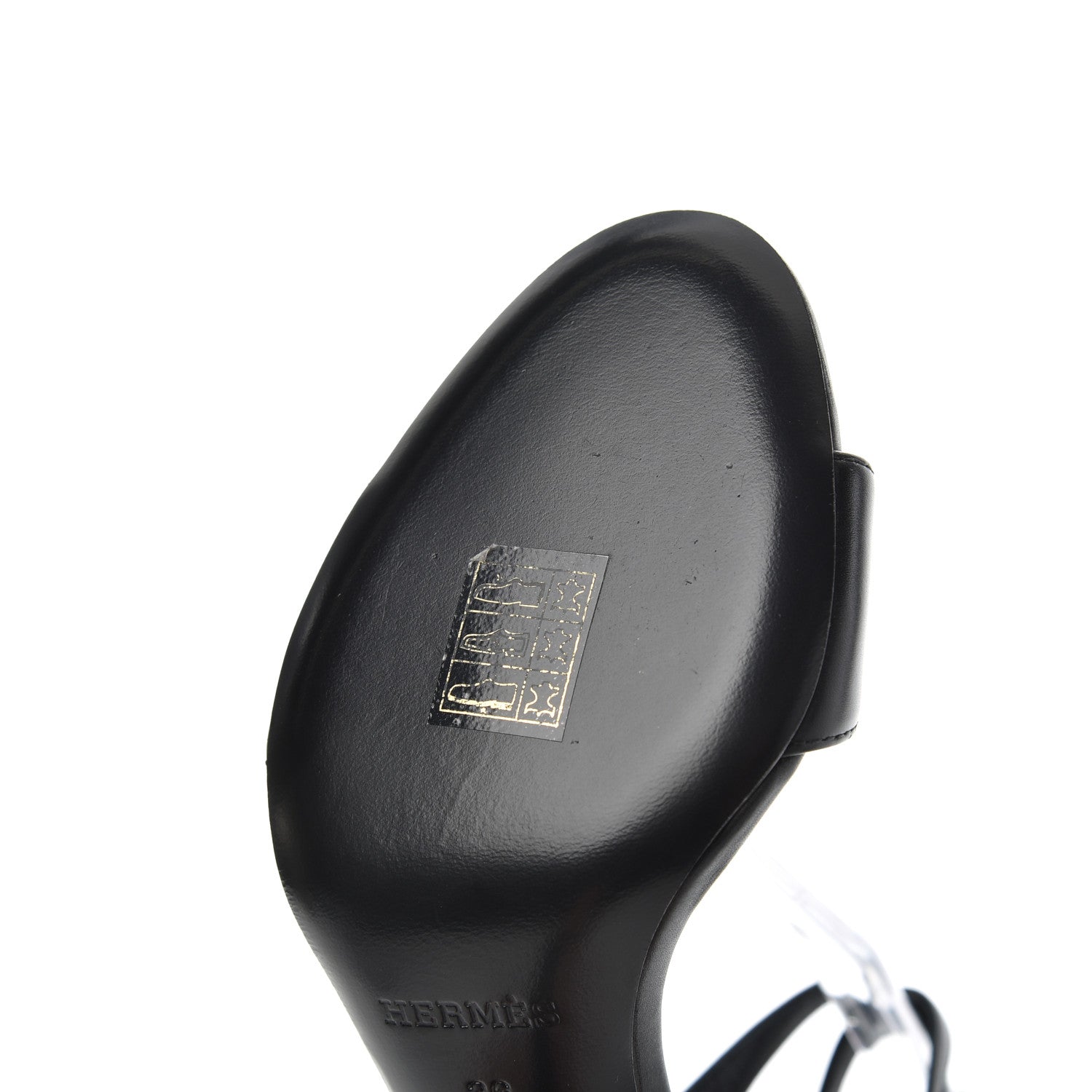 Hermes Calfskin Pumps 36 Black 15 of 19