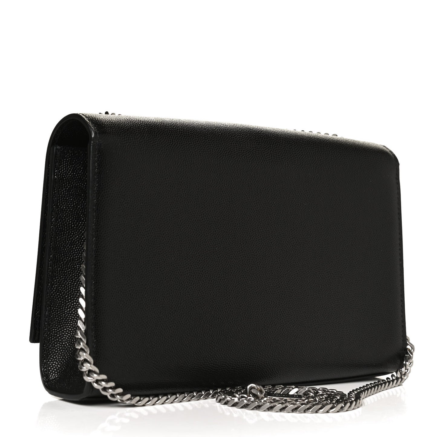Grain De Poudre Medium Classic Monogram Kate Tassel Satchel Black