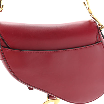 Christian Dior Calfskin Mini Saddle Bag Red 12 of 12