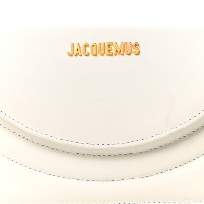Jacquemus Smooth Calfskin Le Sac Rond White 7 of 9